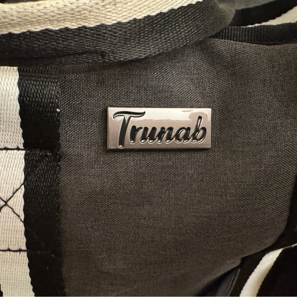 Trunab Grey Teacher Nurse Utility Tote Bag Work Organizer Pockets